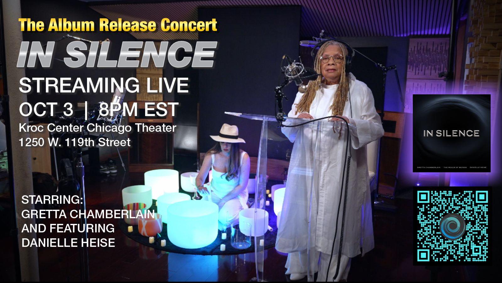 Gretta Chamberlain & Danielle Heise in concert Album Release LIVE STREAM 11/3/25 8PM